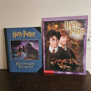 Harry Potter Lot. Poster Book And Journal. 2000, 2002. New. Nice.